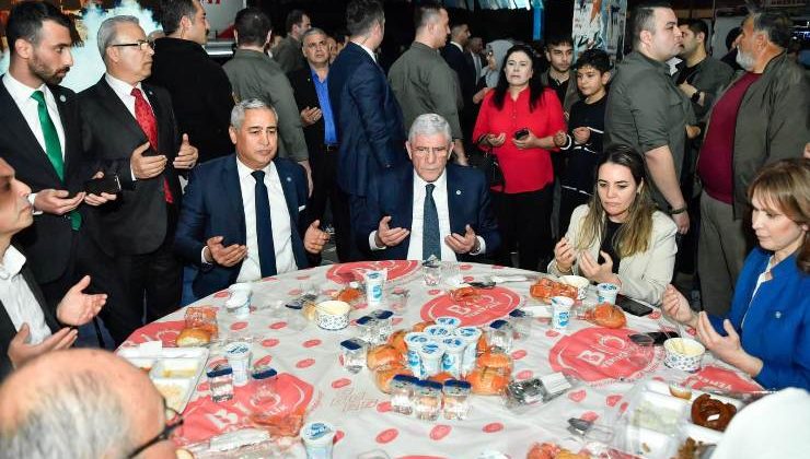 İYİ Parti Adana İl Başkanlığı 3500 kişiyle iftar açtı.