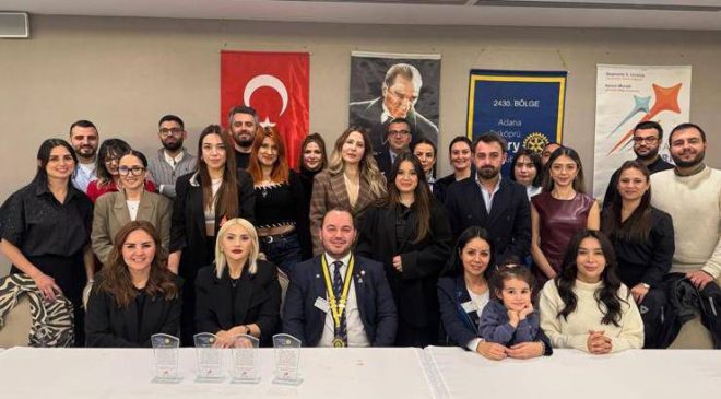 Adana Taşköprü Rotary Kulübü’nden Anlamlı Ödül