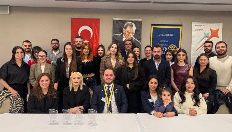 Adana Taşköprü Rotary Kulübü’nden Anlamlı Ödül