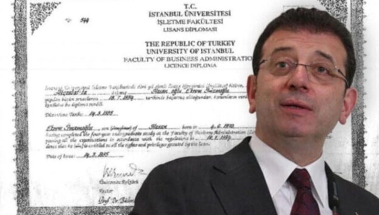 İmamoğlu’nun diplomasını ‘kanser doktoru’ iptal etti