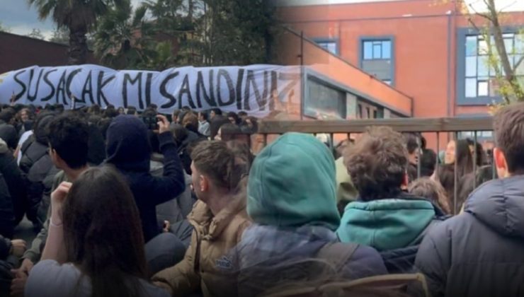Protesto gösterileri yayılıyor! Liseler ayakta