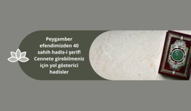 On Sahih Hadisi Şerif 59 (581-590)