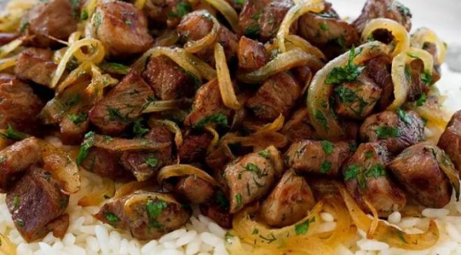 Etli Pirinç Pilavı