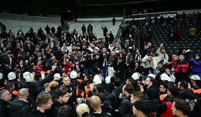Taraftar stadı terk etmedi! Özür işe yaramadı