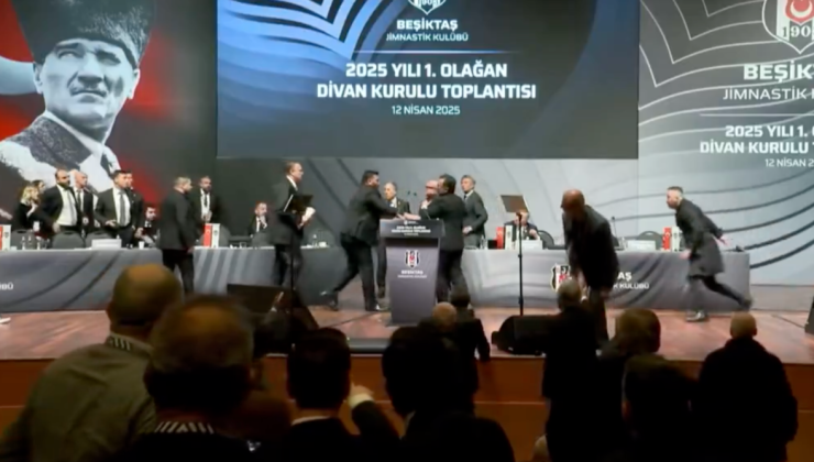 Beşiktaş Divan Kurulu’nda kavga! Hasan Arat’a yumruk