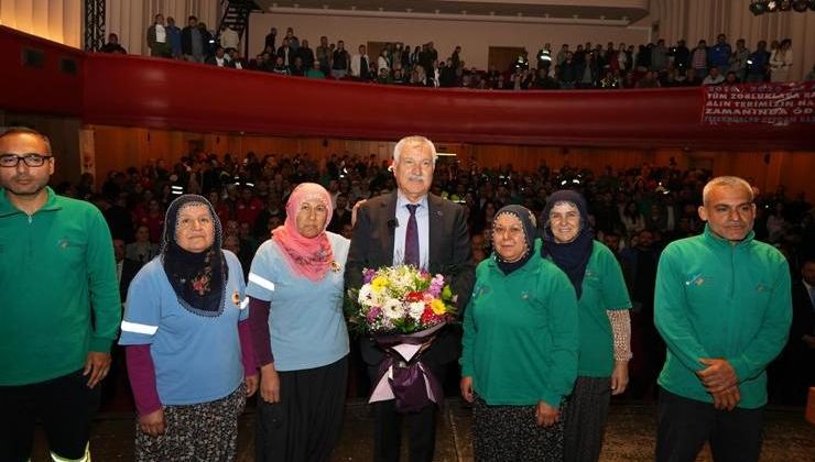 Emek, barış ve demokrasi için mücadeleyi, dayanışmayı sürdüreceğiz