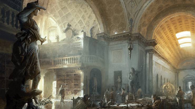 İskenderiye ve Bergama Kütüphanesi Savaşları