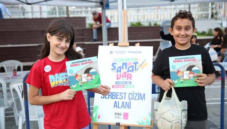 Küçükçekmece’de yaz boyunca sanat sokakta!