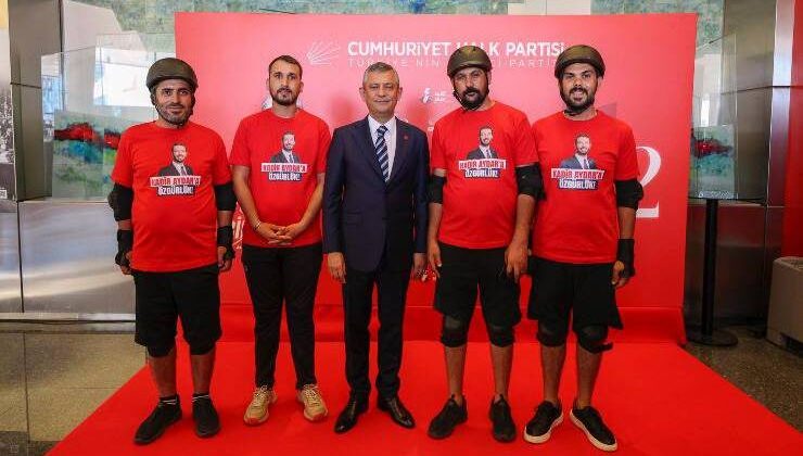 Yola Çıkan Özgürlük Pedalleri CHP Genel Merkezine Ulaştı