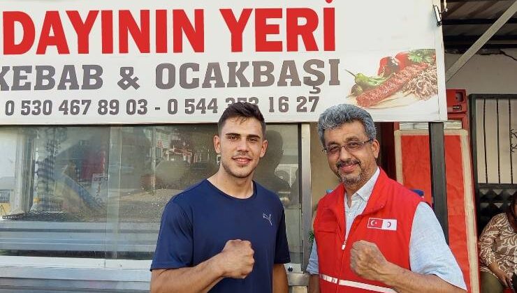 Şampiyona Kebaplı Ziyaret: Kızılay Başkanı Oğuz Cengiz’den Deniz Can Uçar’a Moral Desteği
