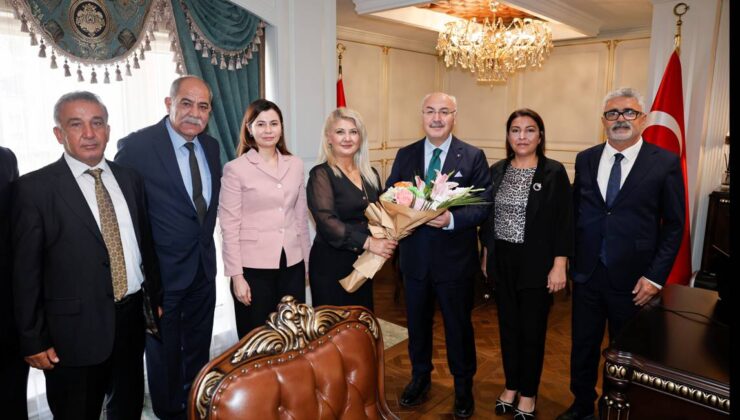 19 Ekim Muhtarlar Günü Dolayısıyla Vali Köşger’e Ziyaret
