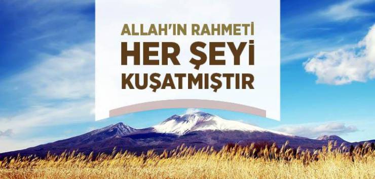 Allah’Rahmeti: Agrı Hissi