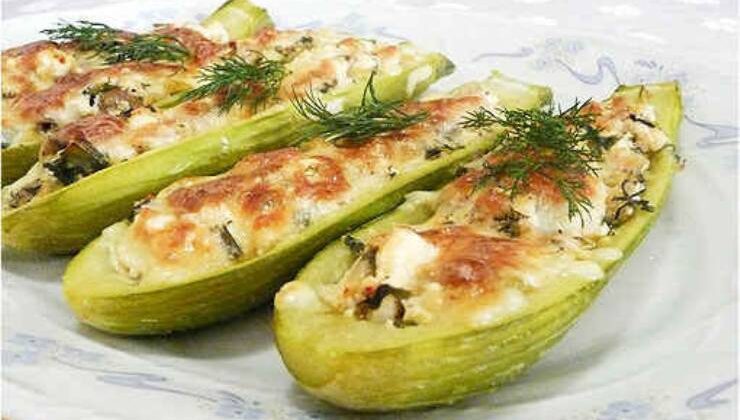 Fırında Beşamel Soslu Kabaklı Makarna