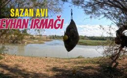 Sazan Avı Ceyhan Irmağı, Balıklar Yürüyerek Karşıya Geçiyorlar
