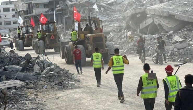 İsrail’i öfkelendiren görüntü: Türk Bayrağı, Gazze’de dalgalandı