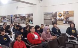 Kozyar Gaziköy Anadolu Lisesi öğrencileri ile buluştu