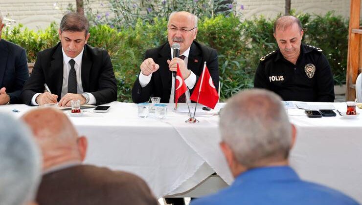 Vali Köşger Yüreğir’de Vatandaşlarımızla Buluştu