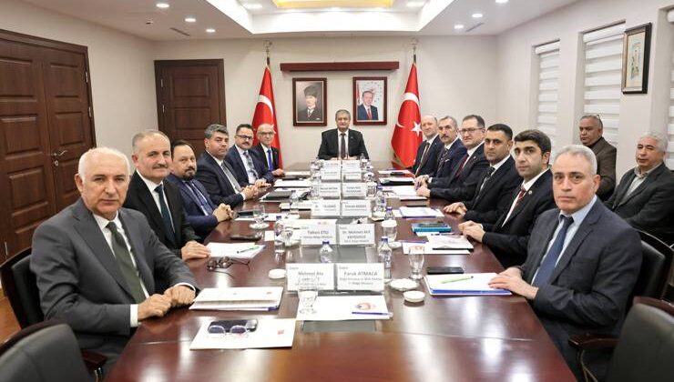Kaçak Yapılaşma İle Mücadele Toplantısı Vali Mustafa Yavuz Başkanlığında Gerçekleştirildi