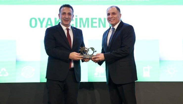 OYAK Çimento’ya Sürdürülebilirlik Liderleri Ödülü