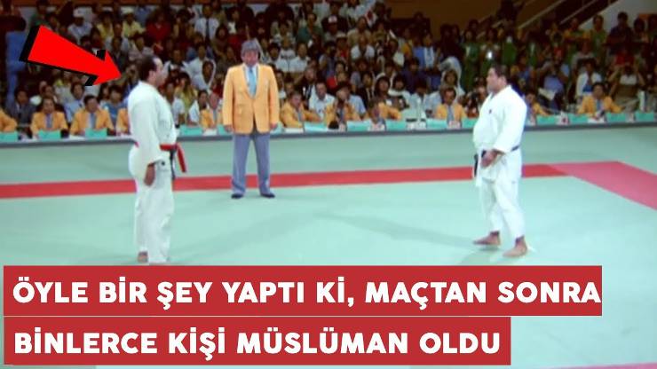 Bu Judo Maçından Sonra Binlerce Kişi Müslüman Oldu, Neden Olduğunu Görün?