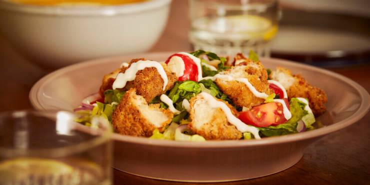 Çıtır Tavuk Salatası