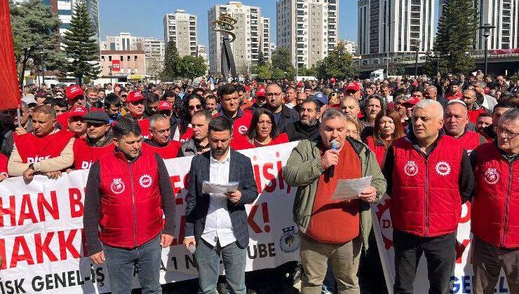 Disk Genel-İş Adana 1 No’lu Şube Basın Açıklaması