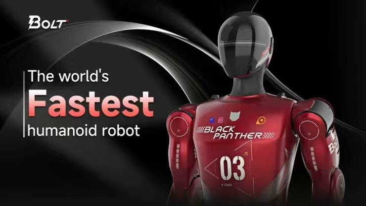 Dünyanın en hızlı koşan insansı robotu Bolt tanıtıldı