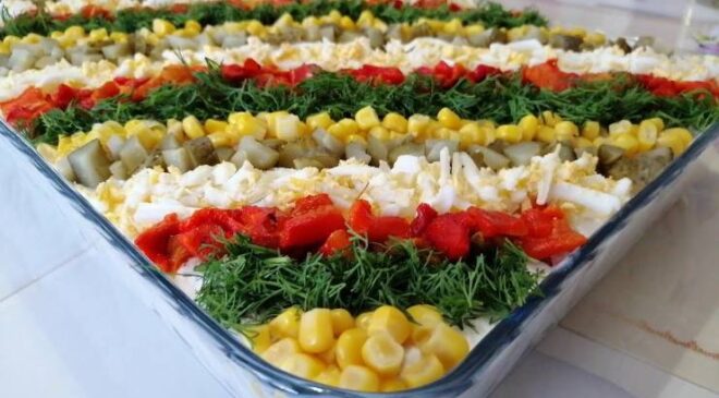 Etimekli Bezelye Salatası Tarifi