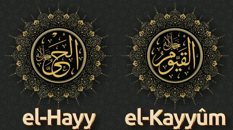 Hayat, Madde, Yeniden Diriliş, Allahın El-Hayy, El-Kayyûm, El-Muhyî Güzel İsimleri