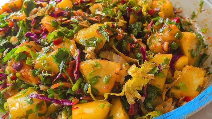 Karışık Patates Salatası