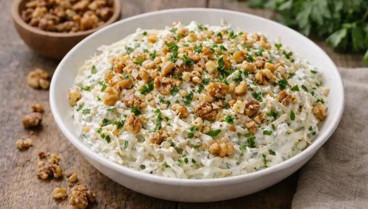 Portakal Dilimleri Üzerinde: Nefis Yoğurtlu Kereviz Salatası Tarifi