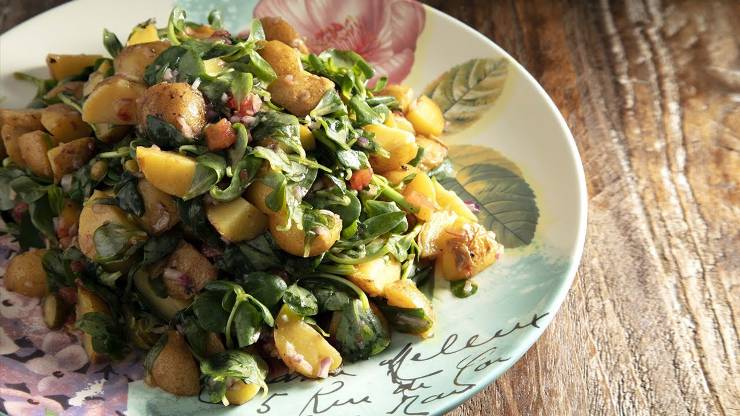 Mantarlı Patatesli Semiz Salata
