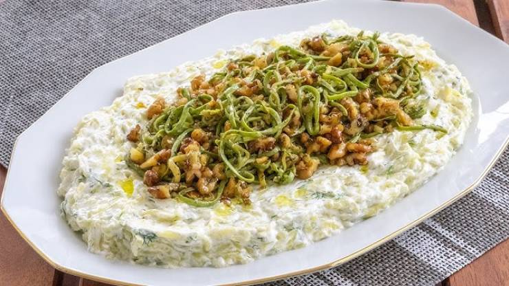 Sakız Kabağı Salatası