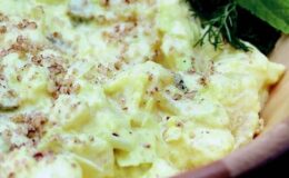 Somonlu elmalı patates salata