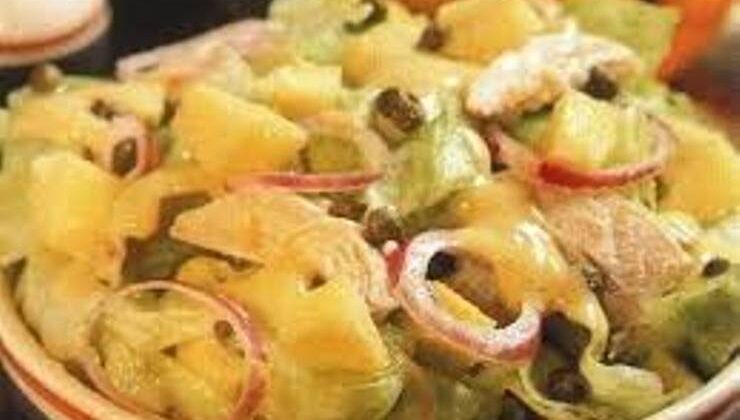 Tavuklu Ayva Salatası