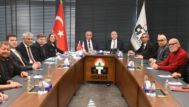 Özdağ’dan Adana Ticaret Odası’na Kritik Ziyaret