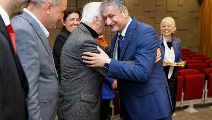 Vali Mustafa Yavuz Muhtarları Kabul Etti