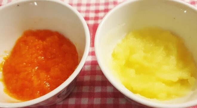 Havuç Patates Püresi (6 ay) Bebekler İçin Tarif