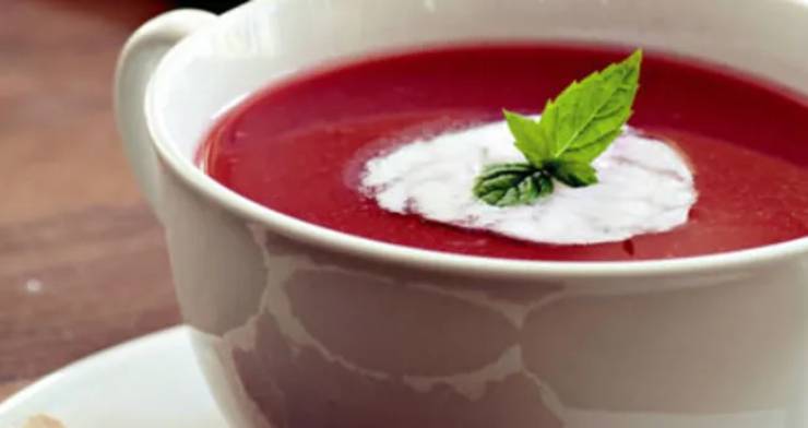 Kızılcıklı tarhana çorbası