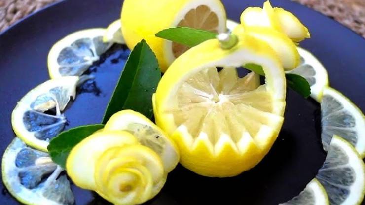 Limondan Yapılan Süsler