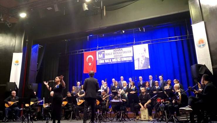 Mali müşavirlerden türkü dolu gece