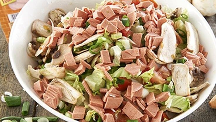 Soğuk Jambon Salatası (6 ay) Bebekler İçin