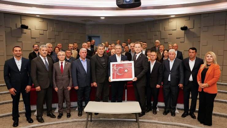 Vali Mustafa Yavuz Muhtarları Kabul Etti