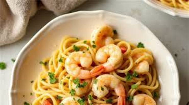 Acılı Karides (Scampi İn Duivesaus)