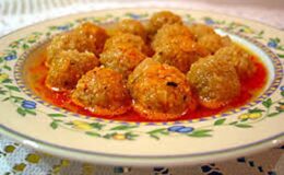 Tarhanalı bulgur köftesi