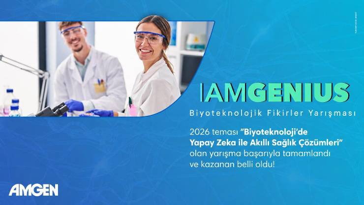 Amgen Türkiye’nin Gençlerin Yenilikçi Fikirlerini Ödüllendirdiği IamGenius’ta Kazanan Belli Oldu