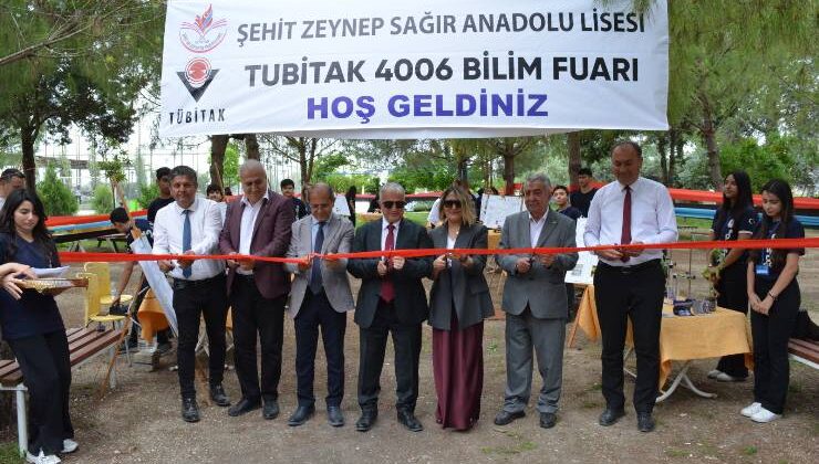 Ceyhan Şehit Zeynep Sağır Anadolu Lisesi’nde Bilim Şenliği: TÜBİTAK 4006 Fuarı Açıldı