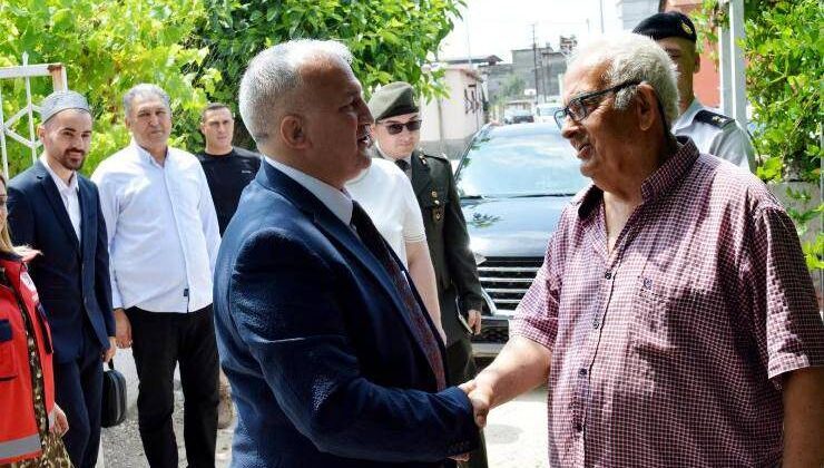 Kaymakam Kurtyemez’den Şehit Aileleri ve Gazimize Bayram Ziyareti