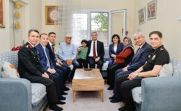 Vali Mustafa Yavuz Şehit Ailelerine Bayram Ziyaretinde Bulundu