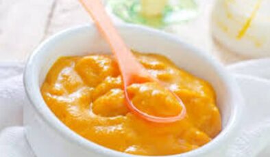 Yumurtalı Kabak Püresi (6 ay) Bebekler İçin
